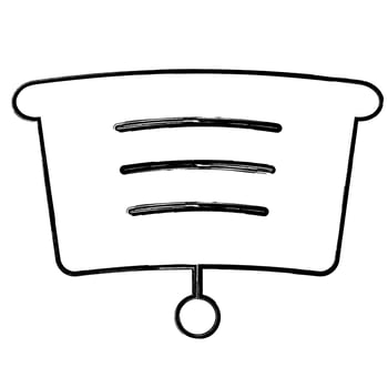 Curtain icon for decoration and design. photo