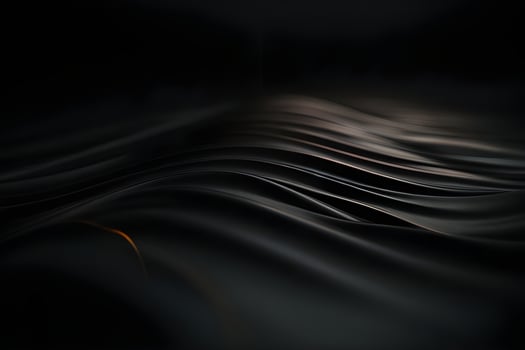 AI generated An abstract image with organic, fluid forms in black, reminiscent of celestial bodies merging and colliding in the depths of space. AI Generative photo