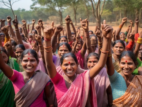 Photograph of Women who lift empower themselves AI Generative photo