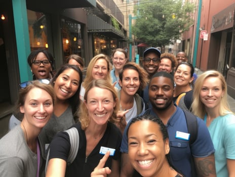 Photograph of Women who lift empower themselves AI Generative photo