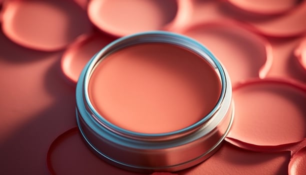 Circle pattern, colors, liquid curve, beauty macro, shiny fashion equipment generated by AI photo
