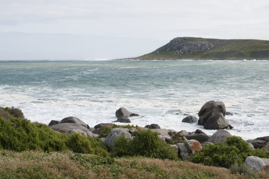 Blue ocean beach photo