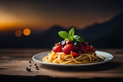 the food of the future is here. AI-Generated photo