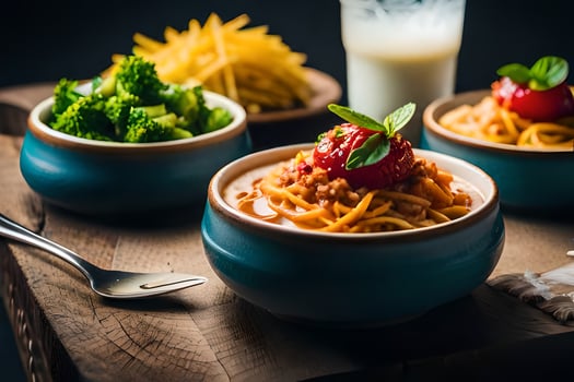 the best foods for weight loss. AI-Generated photo