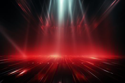 Ai Generaitve Backdrop With Illumination Of Red Spotlights For Flyers realistic image ultra hd high design photo