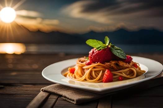 the best restaurants in the world. AI-Generated photo