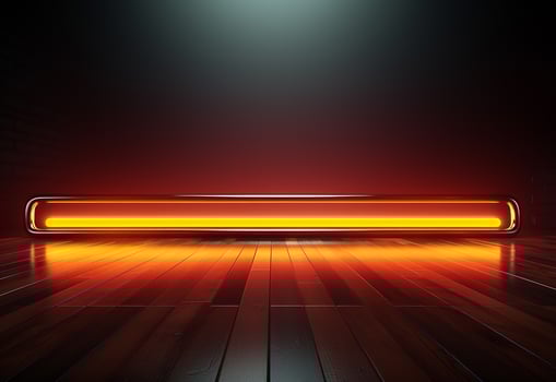 Ai Generative Yellow and red Neon illuminated futuristic backdrop realistic image- ultra hd- high design photo