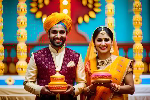 indian wedding photography in delhi. AI-Generated photo