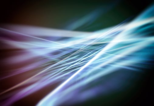 Blue abstract light background photo