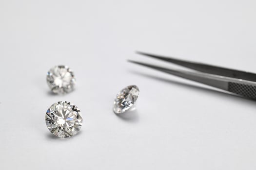 Luxury Diamonds and Jewelry Tweezers photo