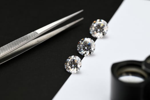 Luxury Diamonds and Jewelry Tweezers photo
