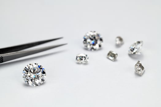 Luxury Diamonds and Jewelry Tweezers photo