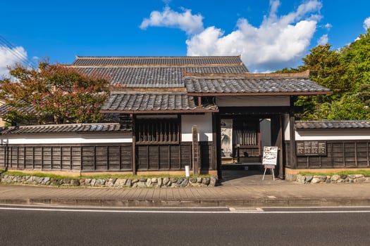 Lafcadio Hearn Memorial Museum and former residence located in Matsue, Shimane, Japan. Lafcadio Hearn is a British man came to Japan in 1890 and was known with his books about Japan. photo
