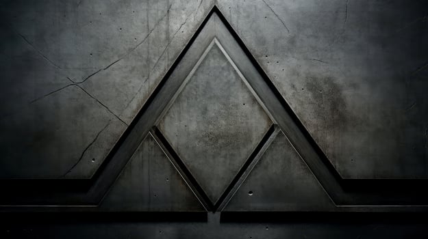 Close up of silver object, silver foil metallic wall,Generative AI illustration photo