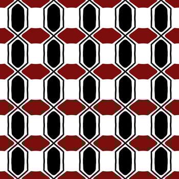 design seamless monochrome geometric pattern photo