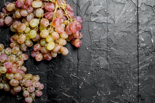 White ripe grape. photo