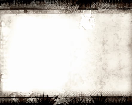 Abstract grunge rectangular frame photo