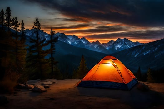photo wallpaper mountains, the sky, sky, mountains, the sky, sky, mountains, the. AI-Generated