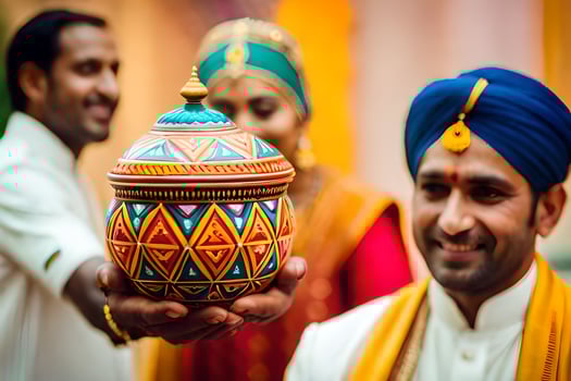 indian wedding photography in bangalore. AI-Generated photo