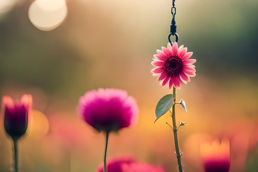 photo wallpaper the sun, flowers, the field, the sun, the field, the sun,. AI-Generated