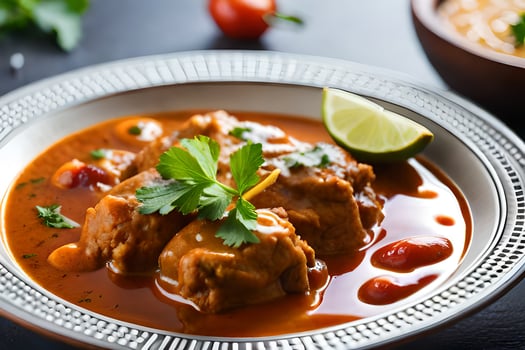 the best indian food in the world. AI-Generated photo