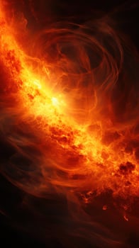 Astonishing image of a solar prominence during a magnetic storm, photo