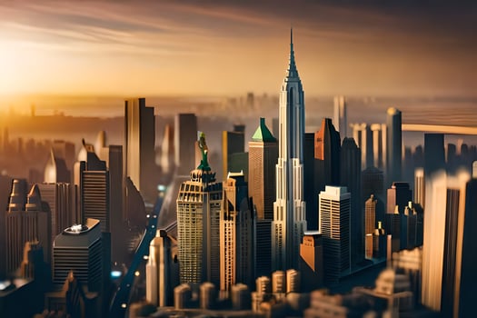 photo wallpaper the city, the sun, the city, the city, the city, the city. AI-Generated
