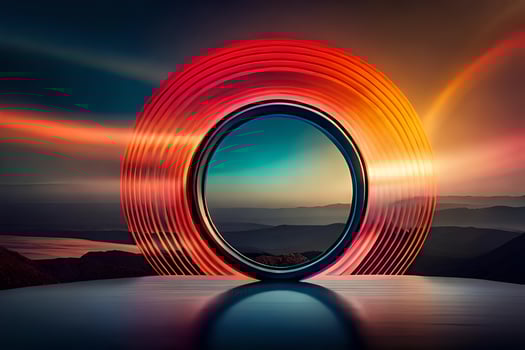 the ring, abstract, abstract art, abstract art, abstract art, abstract art, abstract art. AI-Generated photo