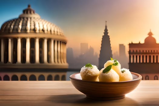 the food of the world. AI-Generated photo