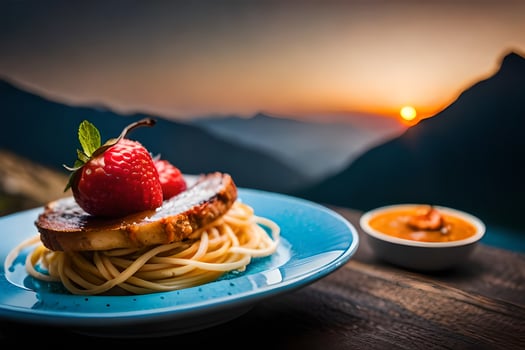 the food of the future is here. AI-Generated photo
