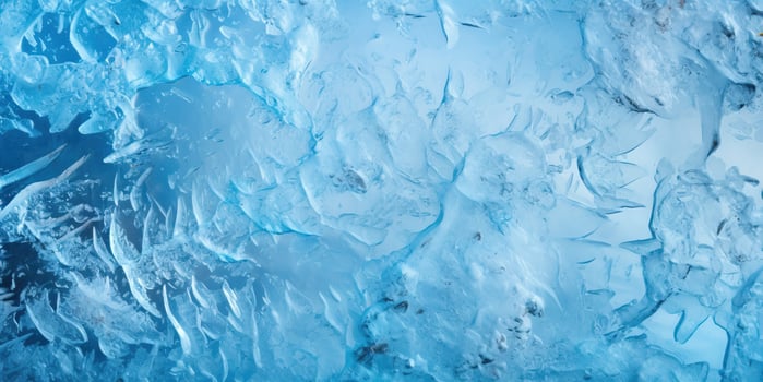 Ice texture. Ice background AI Generated photo