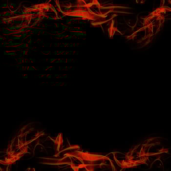 Abstract Smoke Frame On Black Background photo