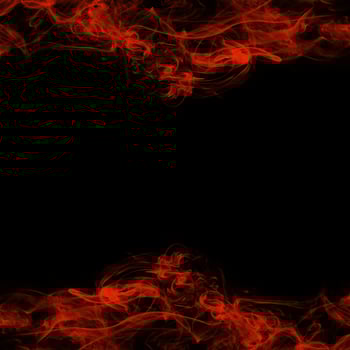 Abstract Smoke Frame On Black Background photo