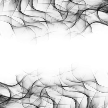 Abstract Smoke Frame On Black Background photo