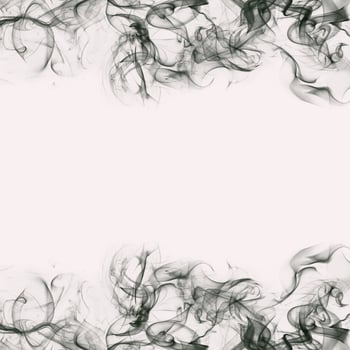 Abstract Smoke Frame On Black Background photo