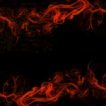 Abstract Smoke Frame On Black Background photo