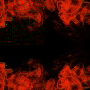 Abstract Smoke Frame On Black Background photo