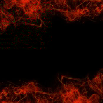 Abstract Smoke Frame On Black Background photo