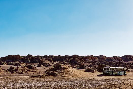 Landscapes of the Atacama Desert - San Pedro de Atacama - El Loa - Antofagasta Region - Chile. photo
