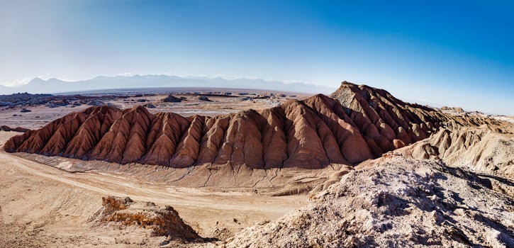 Landscapes of the Atacama Desert - San Pedro de Atacama - El Loa - Antofagasta Region - Chile. photo