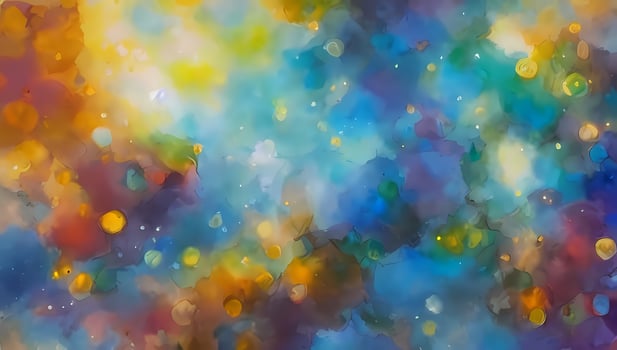 Abstract Impressionism Colorful Artistic Background Painting Imaginative Works photo