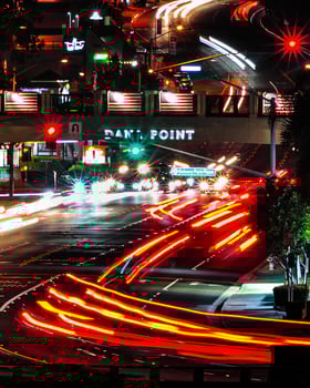 Busy Night Traffic photo
