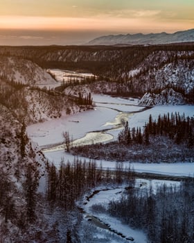 A Winter Sunset photo