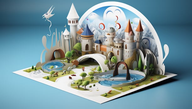 3D cards picture photo