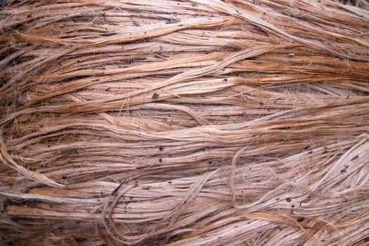 Folded Stacked Golden jute fiber abstract Pattern Texture  Can be used as a Background wallpaper photo