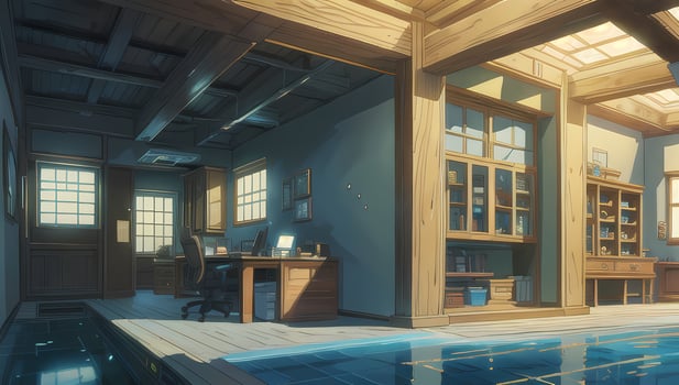 Office Modern Fantasy Graphic Novel Anime Manga Wallpaper photo