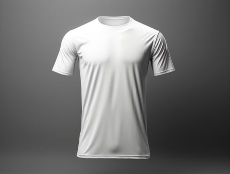 3d render blank t-shirt ai generated photo