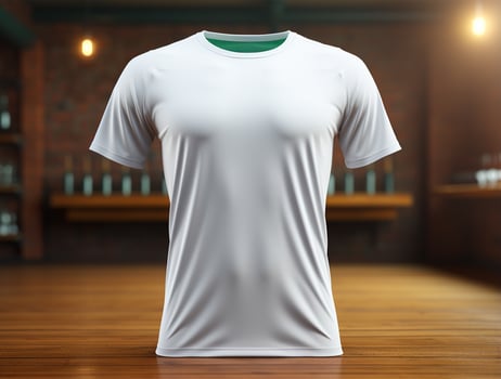 Professional blank tshirt ai generated photo