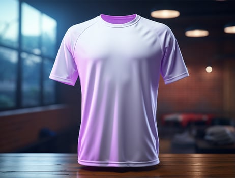 Professional blank tshirt ai generated photo