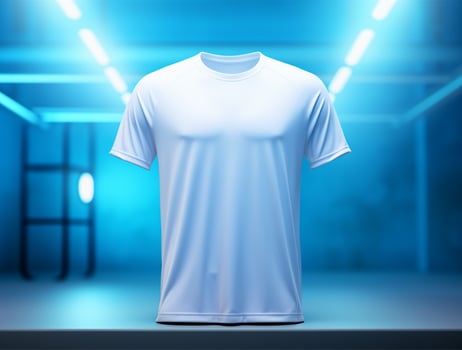 Professional blank tshirt ai generated photo